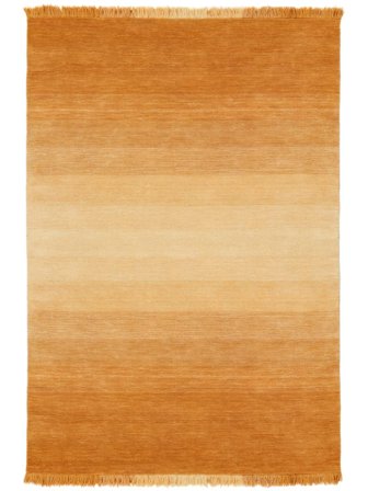 Colorado 160X230 Orange Wool Rug