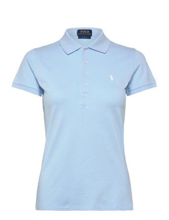 Polo Ralph Lauren Slim Fit Stretch Polo Shirt - Blue - XS