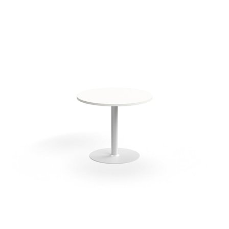 Bord VERTICUS, Ø900 H720 mm, hvit