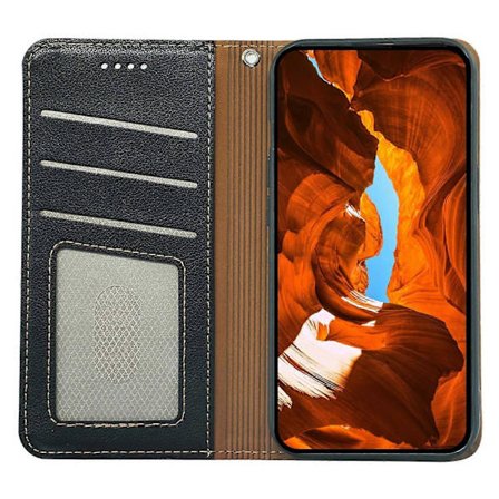 Honor 400 Lite 5G Lommebok Etui PU Lær Telefondeksel med RFID-blokkering og Sterk Magnetisk Lukking