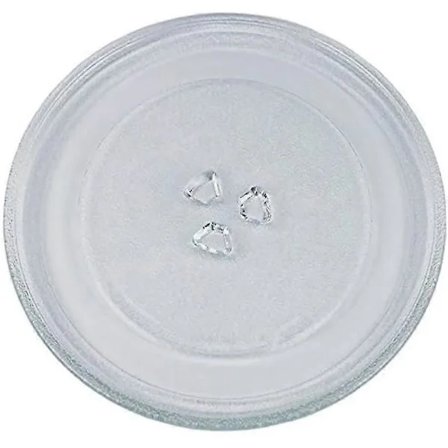 Uppgradera din mikrovågsugn med en mikrovågsugnsplatta - Rund glasplatta för mikrovågsugnar