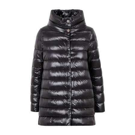 Herno Down Coats Sort, Dame Parka, Størrelse: 4XL