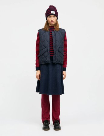 Mads Nørgaard Light Ripstop Aya Vest - Black - 34