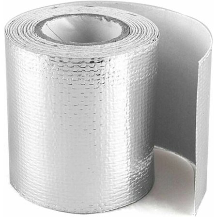 Termisk tape 5M termisk eksos tape luftinntak varmeisolator skjold reflekterende varmebeskyttelse motor selvklebende 5cm*5M