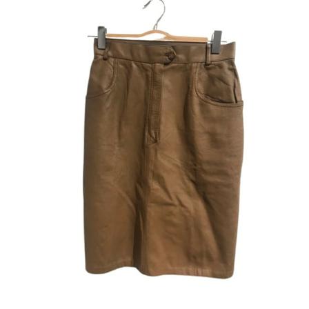Hermès Vintage Pre-owned Nederdel Brun, Dame, Størrelse: L