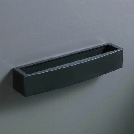 Justerbar Veggmontert Skohylle, Plast Skoholder Oppbevaring Organizer, Bobil Oppbevaring, Dør Skohenger 1-pakning med Klips