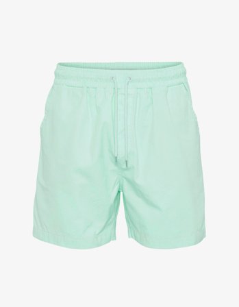 Organic Twill Shorts - Light Aqua - XL
