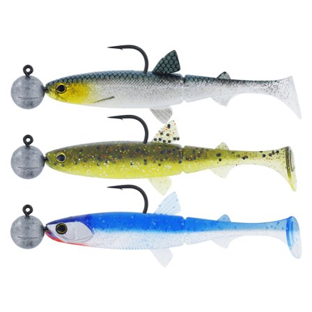 Westin Hypoteez Shadtail R'N'R 6,5cm 3g #4 - Clear Water Mix 21 3pcs