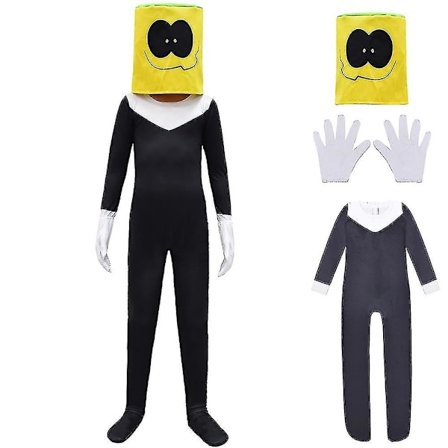 Friday Funkin Skid Pump Kostume til Børn - Jumpsuit, Handsker og Outfit