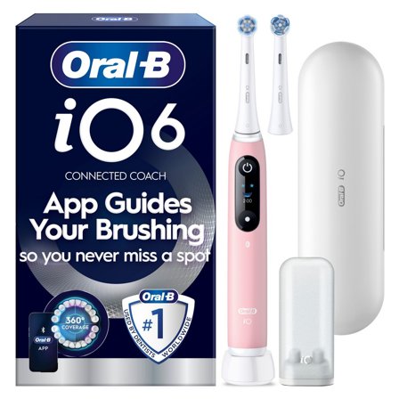 Oral-B iO6 Series Pink Sand Sensitive, Travel C