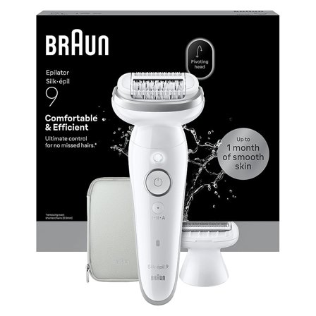 Braun LEGEPIL SES9-030 SILV BOX MN, Skincare, Hårfjerning, Epilatorer