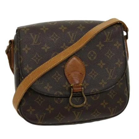 Louis Vuitton Vintage, Pre-owned Canvas louis-vuitton-bags Bruin, Dames, Maat:ONE Size