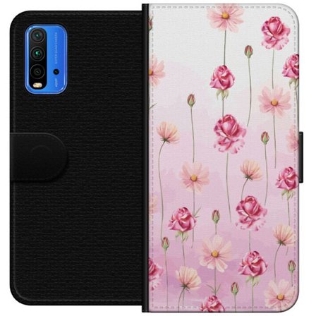 Yhteensopiva Lompakkokotelo Xiaomi Redmi Note 9 4G Rose Petal Whisper