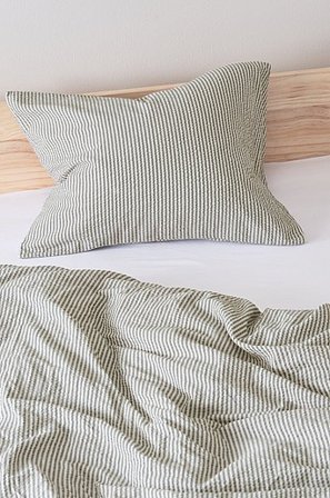 Jotex - Örngott 50x60 Cm Grön/benvit ALMA - Köp Örngott hos Jotex