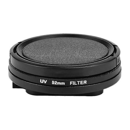 52mm UV-filter for GoPro Hero 7 5 6 Black Action Camera med linsebeskyttelse Mount_da