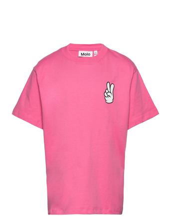 Rodney T-shirts Short-sleeved Rosa Molo*Betinget Tilbud