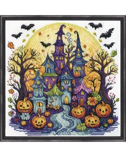 Stickpackung Bild Spukige Stadt - Design Works Crafts