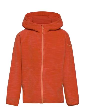 Hareid Youth Girl Jkt Soliddkgrey Mel/Pastelpink 128 Bergans Orange