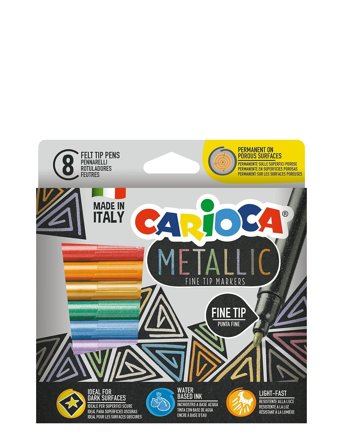 Carioca | Carioca Metallic Fineliners | ONE SIZE