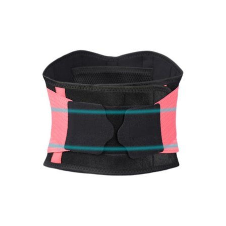 Vektløfterbelte for fitness, for menn og kvinner, justerbar lengde, belte for å beskytte midjen, komfortabelt og pustende, egnet for kroppsbygging