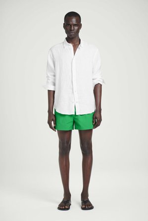 COS Men's Bañador Plegable in Verde