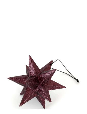 Polygon Star Home Decoration Christmas Decoration Christmas Baubles & Tree Accessories Punainen Nordstjerne