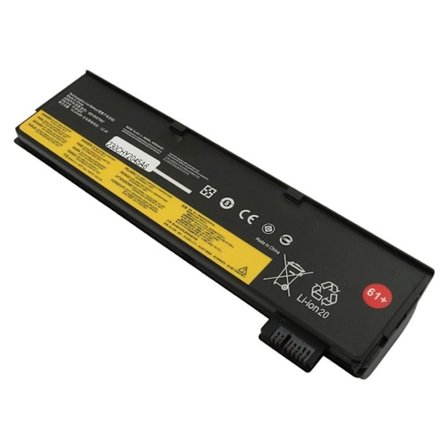 Ersatningsbatteri - AVIZAR - Lenovo ThinkPad T470 T480 - 10.8V - 4400mAh - Sort