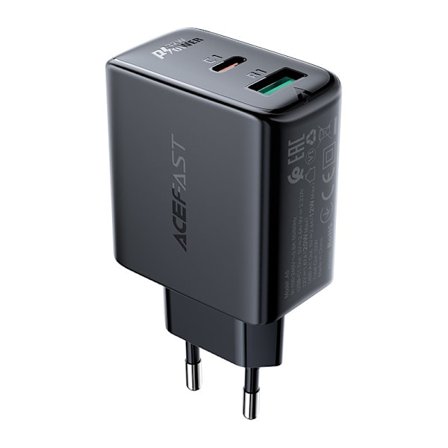 Acefast PD Väggladdare USB Till USB-C 32W - Svart