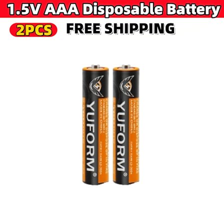 NYTT 1.5V AAA engångs-torrbatteri för LED-ljusleksak Mp3-kamera Blixt Razor CD-spelare Trådlös mus Tangentbord Gratis frakt