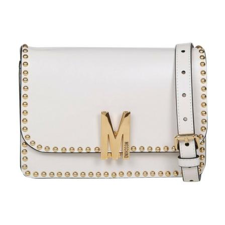 Moschino, Shoulder Bags Szary, Kobieta, Rozmiar: ONE Size