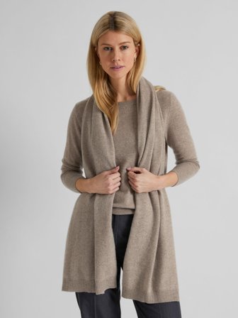 Kashmina - Kashmirskjerf "Urban" - toast