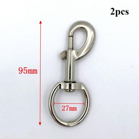 2 stk Snap Hook Trækspænder 95X27MM 95x27mm