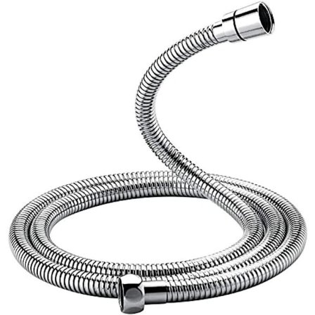 Universell duschslang (1,5 m), anti-twist anti-twist duschslang, rostfritt stål / krom