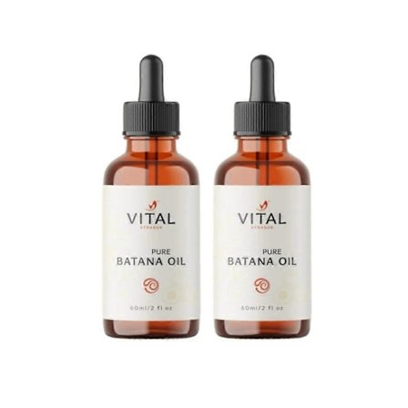 Vital Strands Orgaaninen Batanaöljy hiusten kasvuun kaikille hiustyypeille 60ml