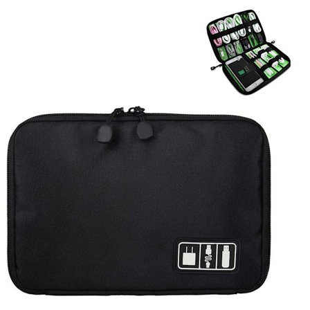 Elektroninen säilytyspussi, musta KLB