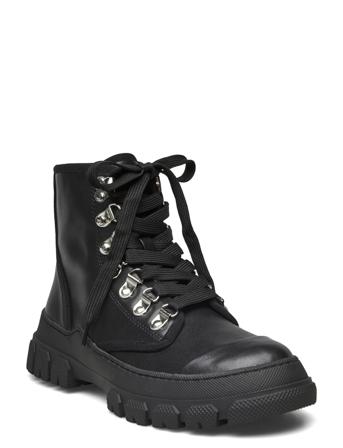 Boot Shoes Boots Ankle Boots Laced Boots Musta Sofie Schnoor