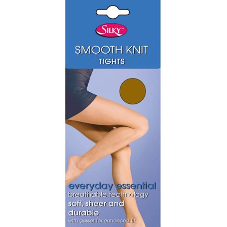 Silky Dam/Dam Tights Slätstickade Extra Storlek (1 Par) XX-