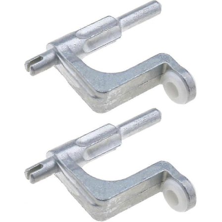 Sæt med 2 Bil Indvendige Dørhåndtag Beslag Passer til Opel Vauxhall Corsa D 13297179 13297180 136040 136041