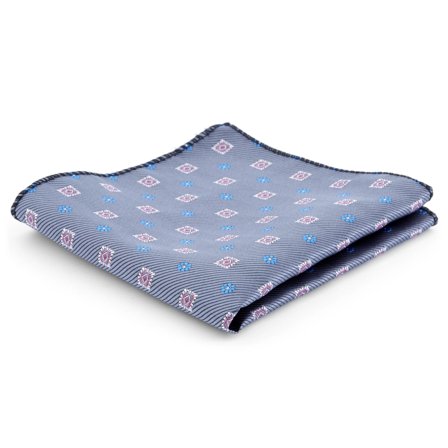 Cavalier Blue Pocket Square for Men