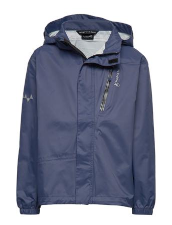 Rain Jacket Kids Sky Blue 98/104Cl Outerwear Shell Clothing Shell Jacket Sininen ISBJÖRN Of Sweden