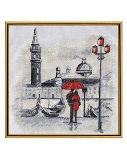 Broderikit Billede Speciel dato - Abris Art