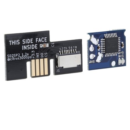 SD2SP2 Micro Minnekortadapter for Nintendo GameCube NGC Mini Disc DVD Tilbehørssett