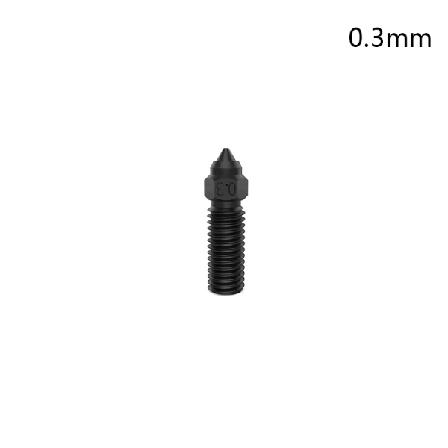 1 st K1 munstyckessats kopparlegering och härdat stålstöd H 0.3mm