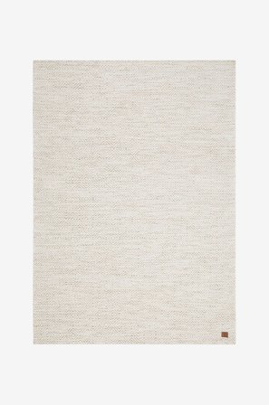 KM Home - Uldtæppe Gåsöga - Beige - Uldtæpper - 160X230 - Fra Homeroom