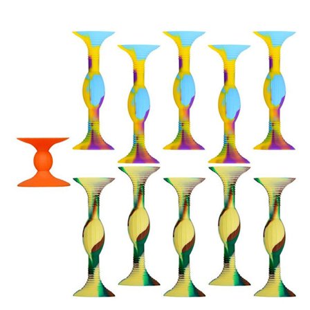 Popdarts PRO Pack Spillesett - Innendørs, Utendørs Kastespill med Sugekopp[JUN]