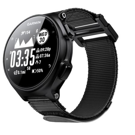 Nylonarmband Svart För Forerunner 230/235/620/630/735xt Svart