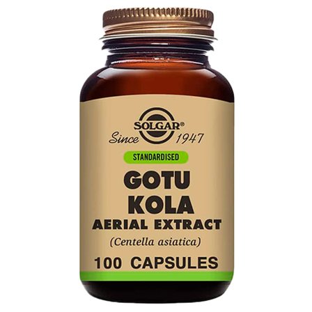 Solgar Gotu Kola 100 kaps., Helse & Madvarer, Kosttilskud, Øvrige Kosttilskud