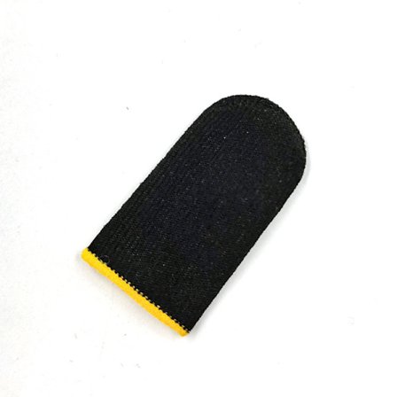 10 par slumpmässiga färger Gamer Finger Sleeves Carbon Compression Support Tumhandskar Pekskärm Finger Cover Anti Sweat