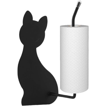 ING Köksrullehållare, Köksrullehållare | Förvaringshylla med Kattdesignfäste för Gästhus Kylskåp Resehem