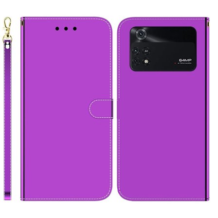 Mirror Xiaomi Poco M4 Pro 5G fodral - Lila